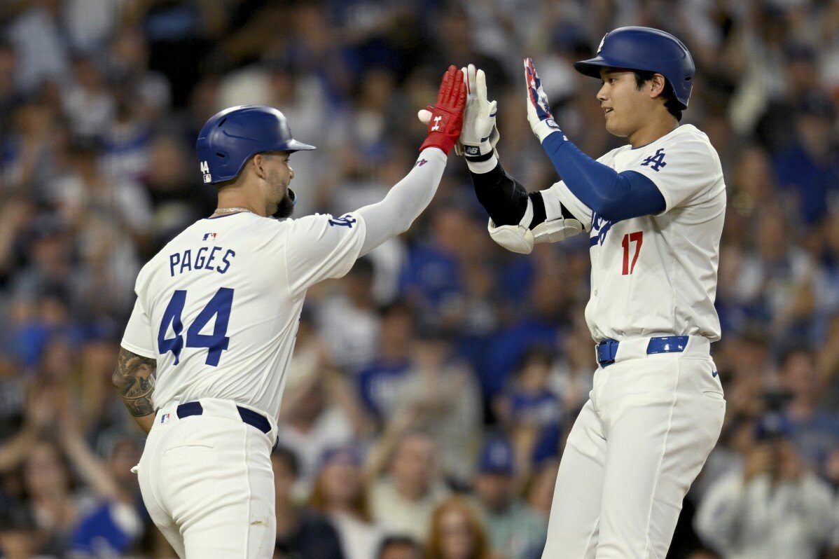 Jack Flaherty acerta 10 strikeouts, Shohei Ohtani vai fundo para liderar Dodgers passado Pirates, 9-5